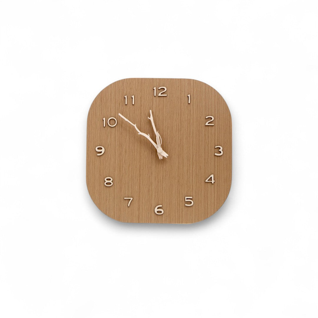 Wall Clock Wooden