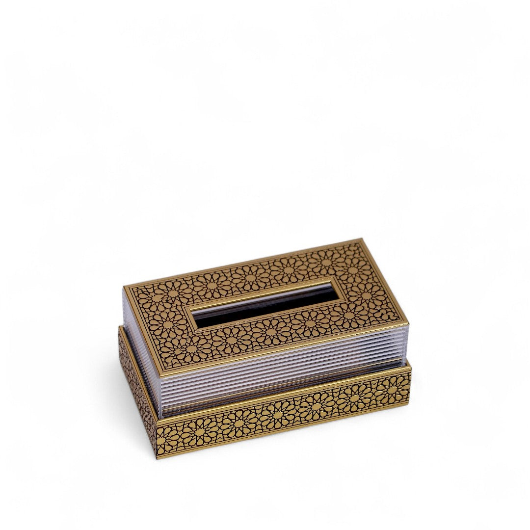 Golden Tissue Box