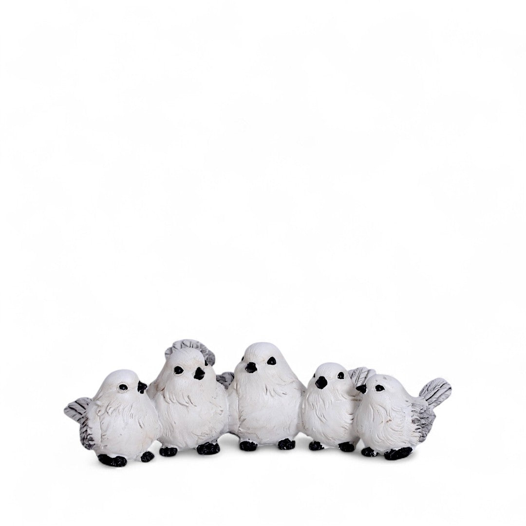 White Sparrows Statue