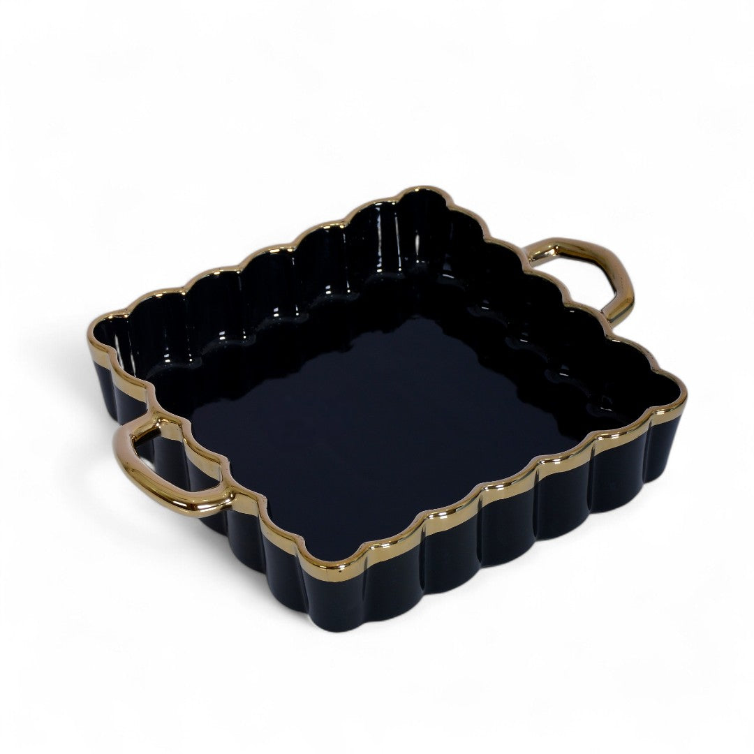 Square Frill Dish