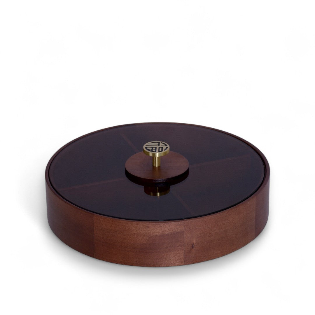Wooden Dry Fruit Box With Lid