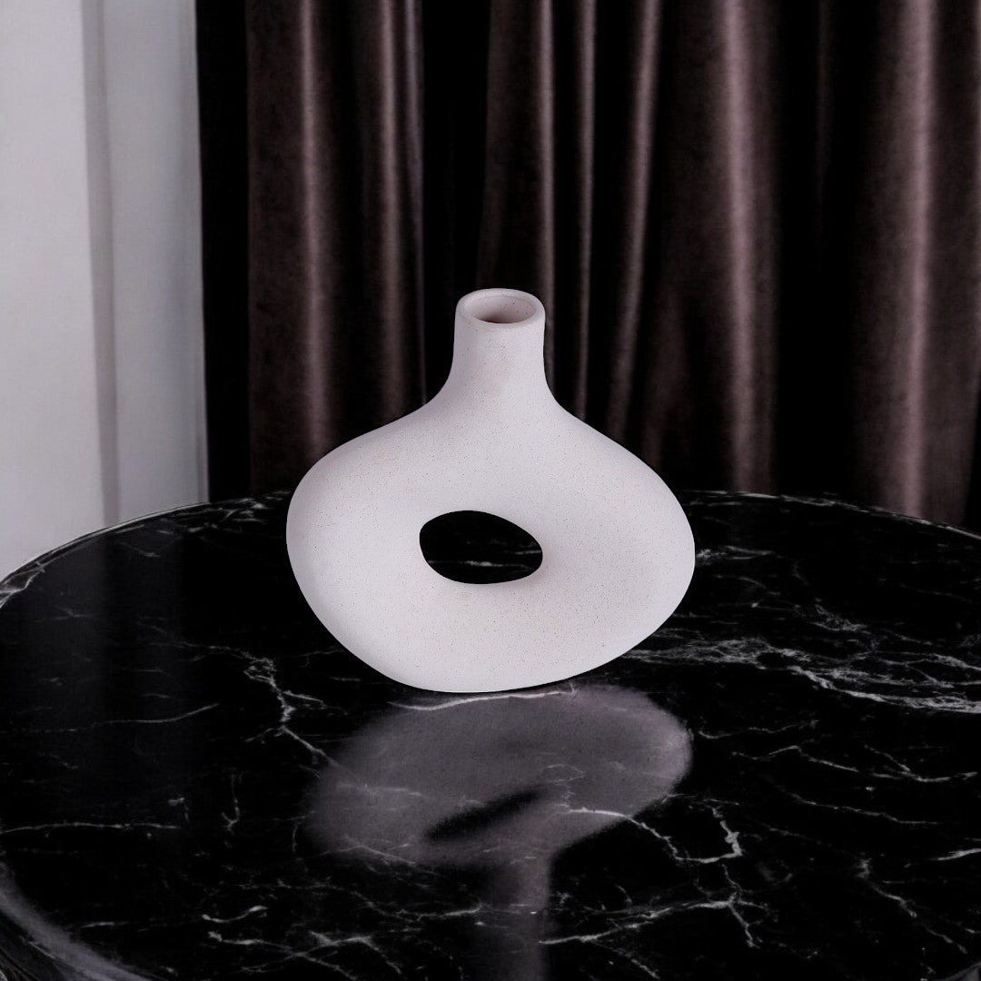 White Vase Large
