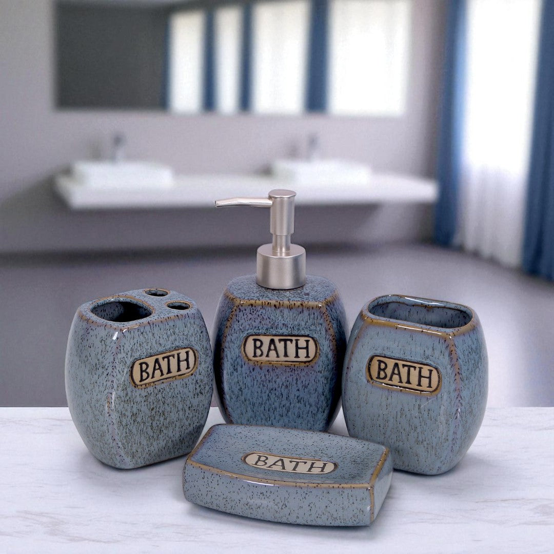 Skyblue Bath Set 4Pcs