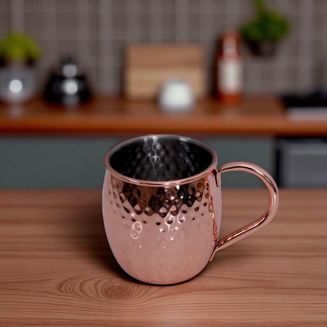 Golden Steel Mug