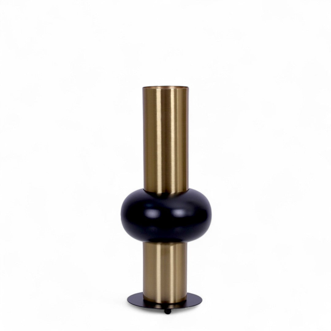 Black and Golden Vase