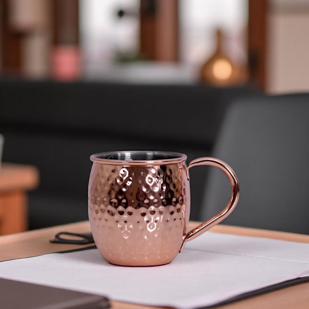Golden Steel Mug