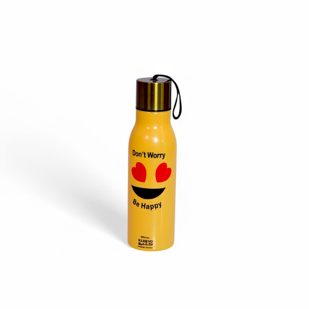 Yellow Emoji Sport Bottle