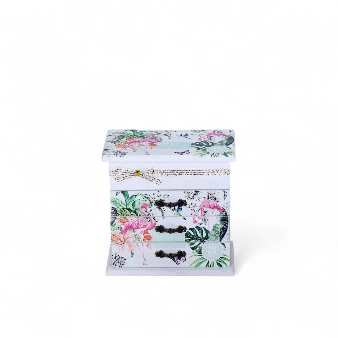 Wooden Jewellery Box Printed