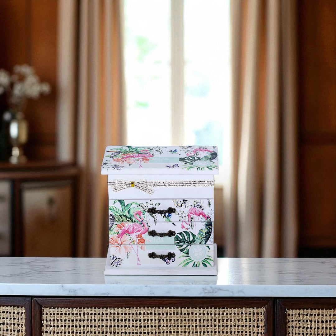 Wooden Jewellery Box Printed