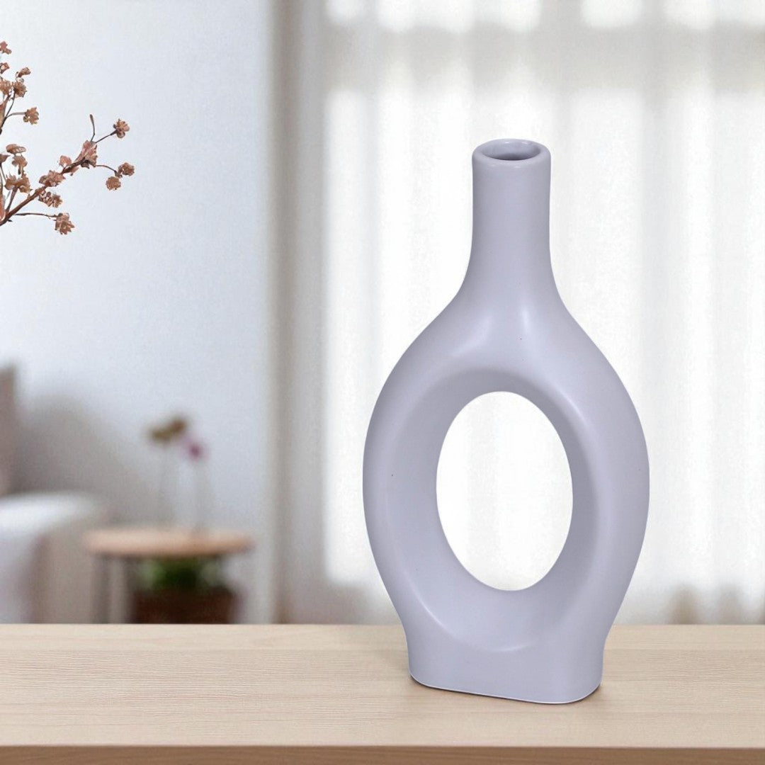 White Ceramic Vase