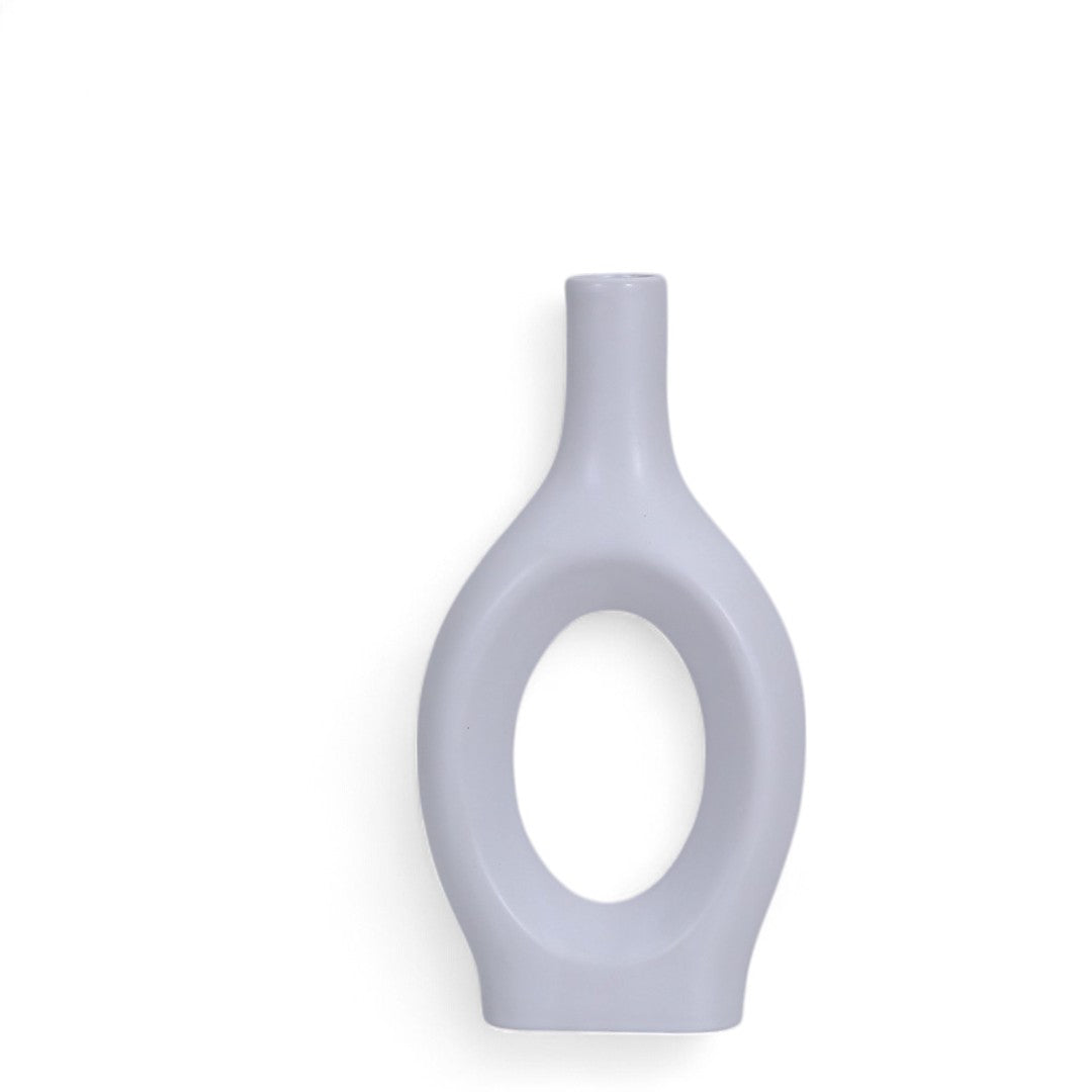 White Ceramic Vase