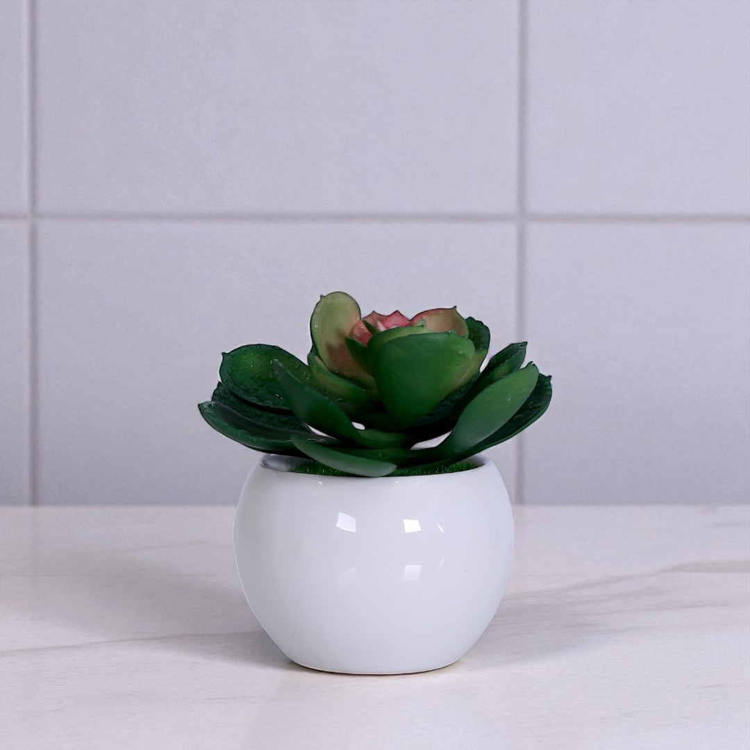 Green Artificial Potted Flower