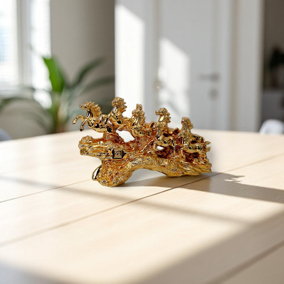 Golden Horse Statue