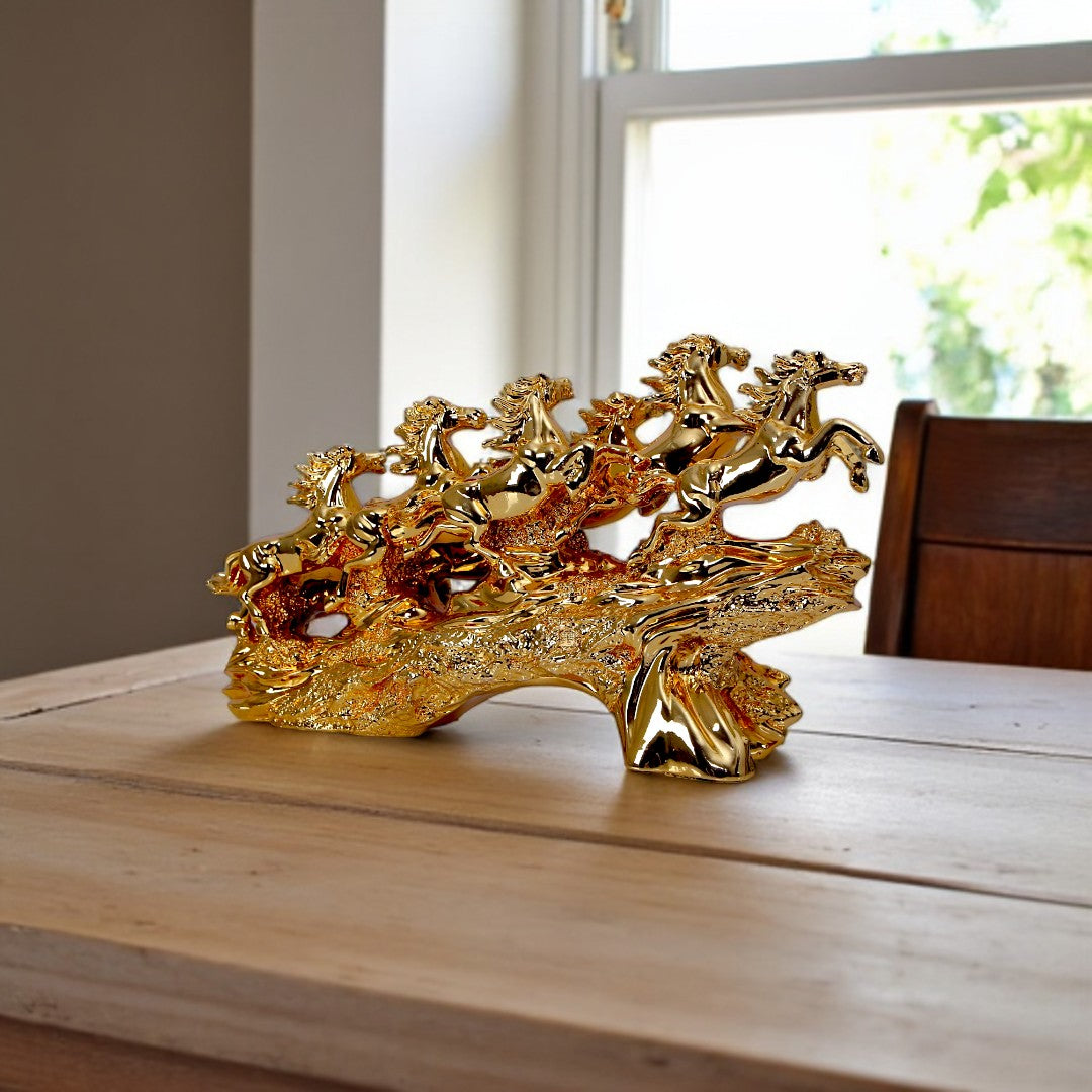 Golden Horse Statue