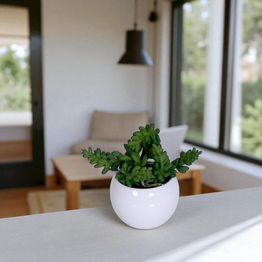 Artificial Flowers With Pot