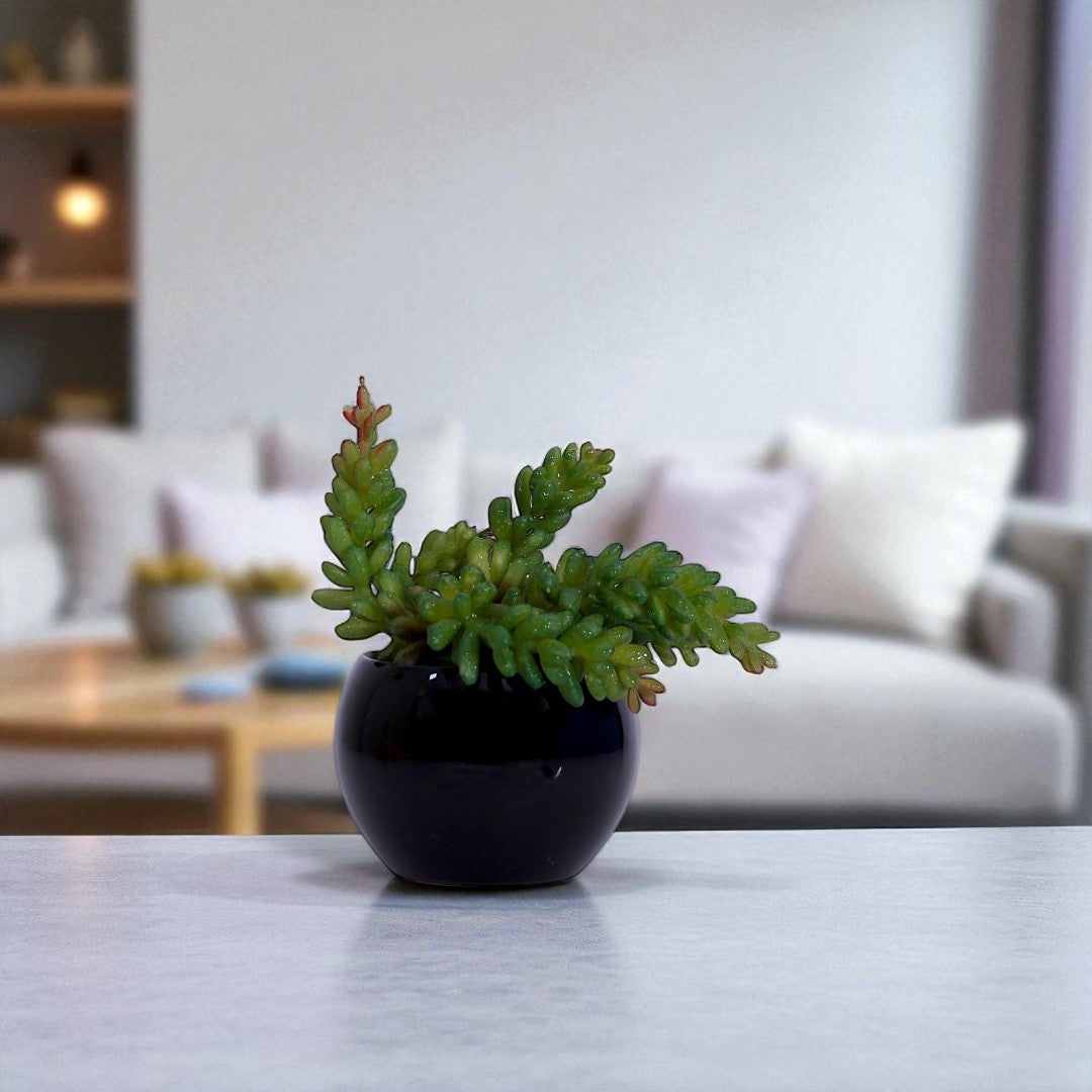 Artificial Flowers With Pot