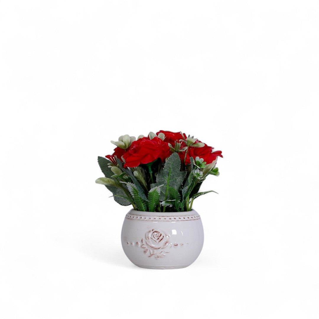 Artificial Flower Pot