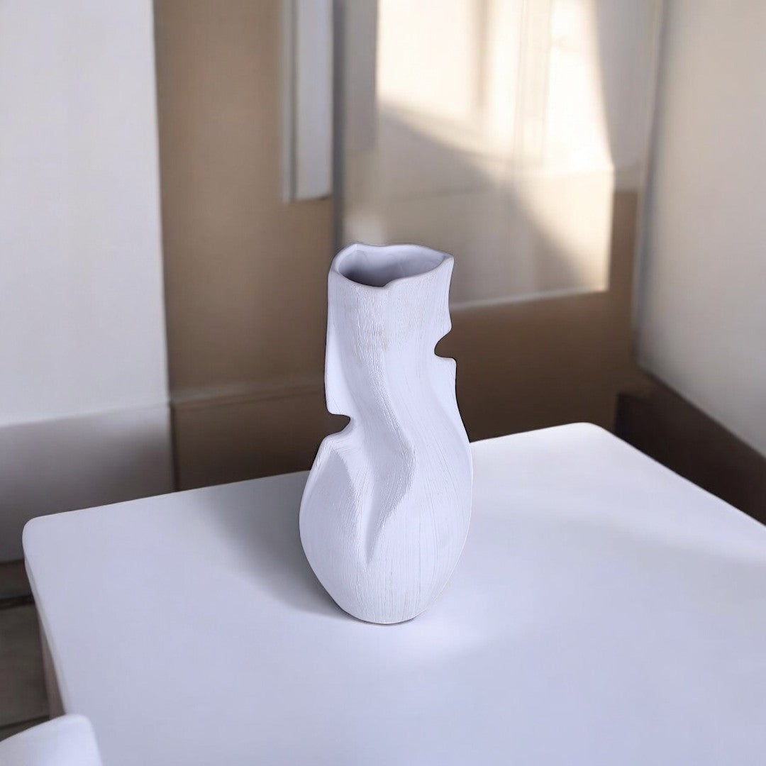 White Modren Vase