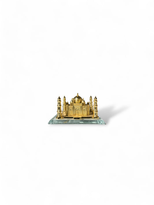 Taj Mahal Home Decoration Showpiece Gold