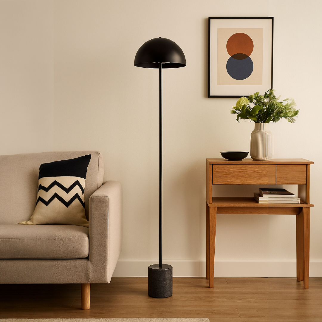 Floor Lamp Black 155