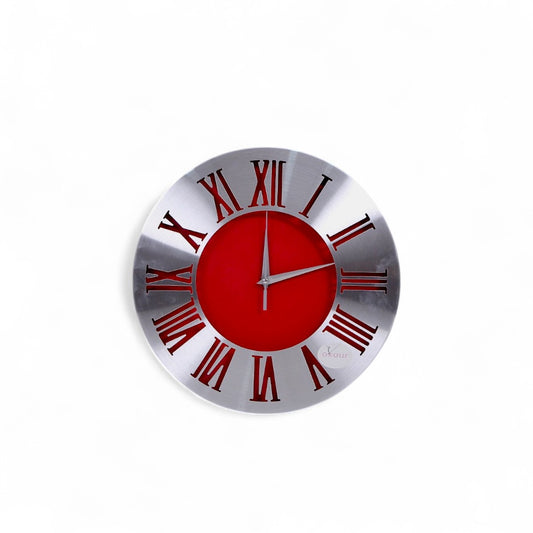 Red Wall Clock
