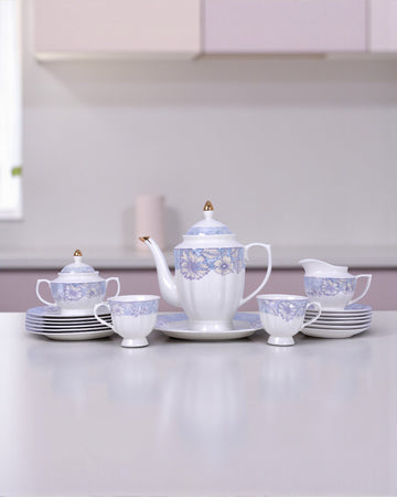 Tea Set Royal V Gold 24Pc V529A