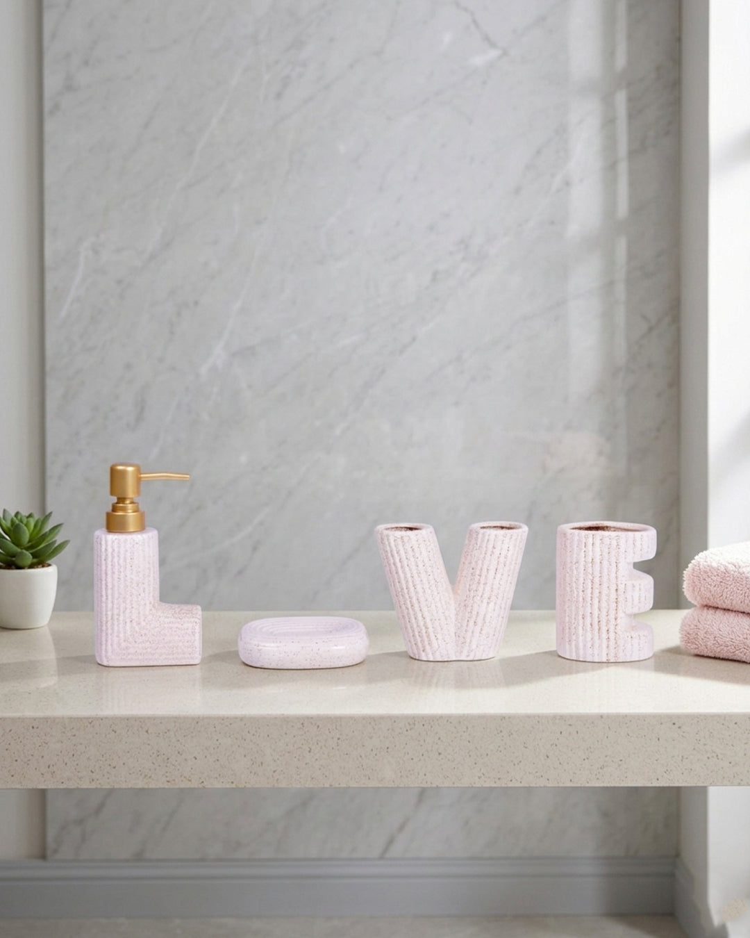 Bathroom Set 4PC