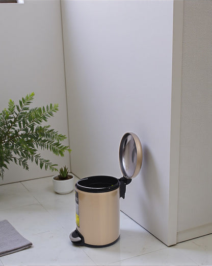 EK9213-SL CG Eko DustBin EK9213-5L C.Gold