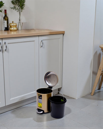 EK9213-SL CG Eko DustBin EK9213-5L C.Gold