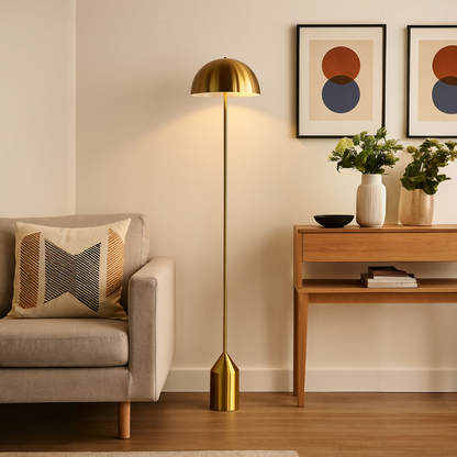 Floor lamp golden 155