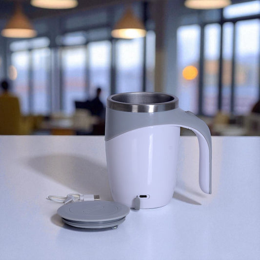 Self Stirring Mug with Lid