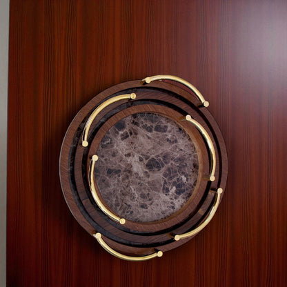 Heavy Round Tray Set 57-4