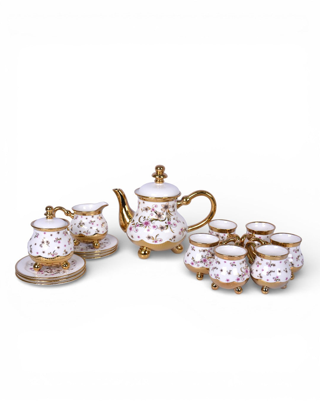 Tea Set Fancy 17PC 130