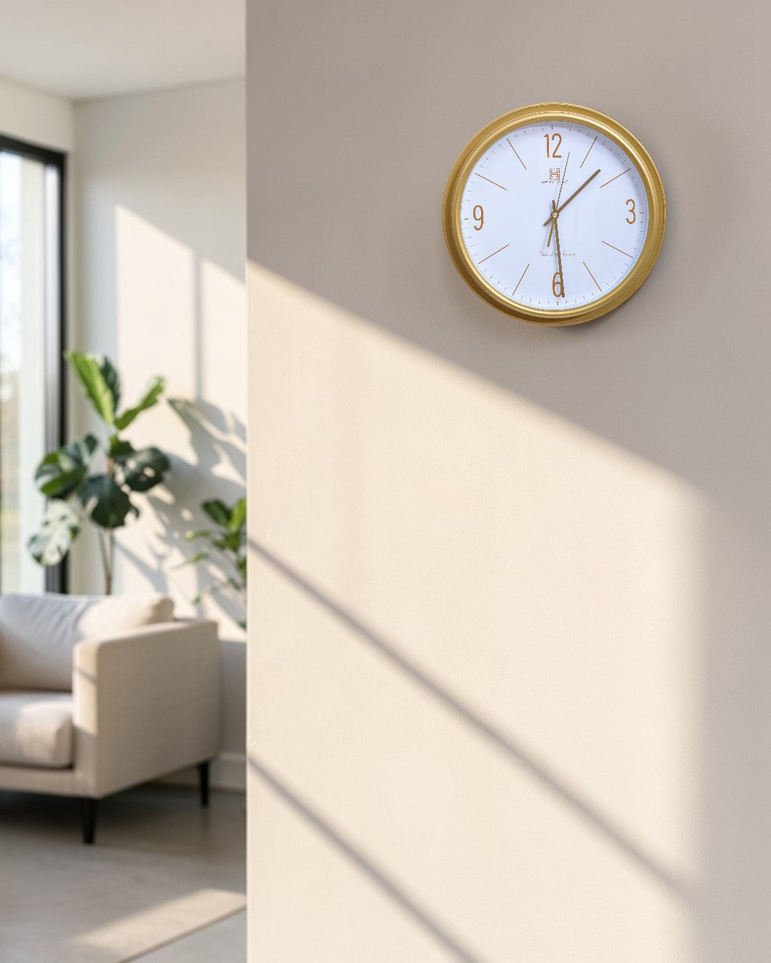 Heritage Wall Clock Rustic