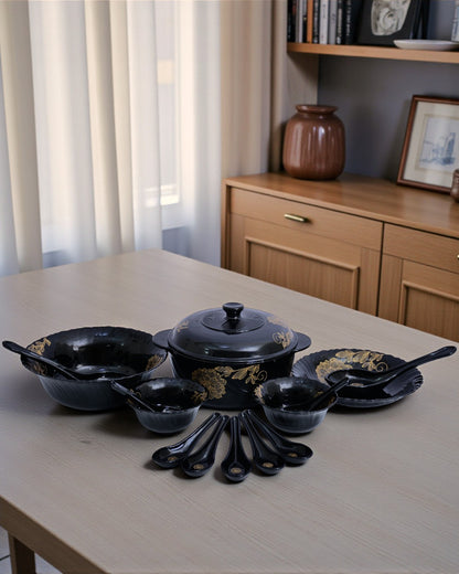 Corelle Black 72PCS (593-186)