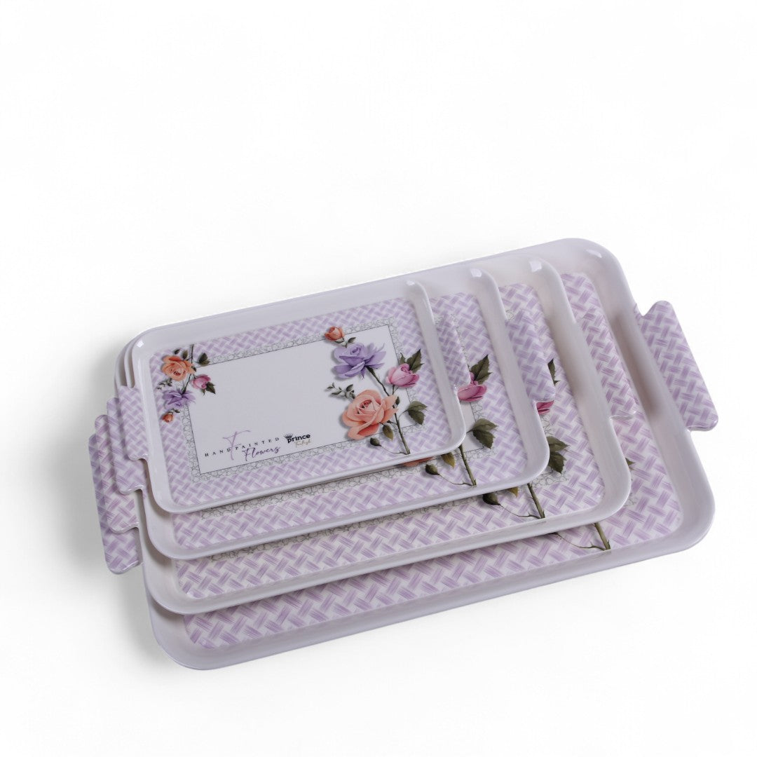 Turkish Tray Set 4Pcs