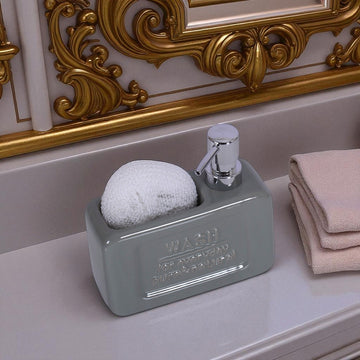 Ceramic Soap Dish & Dispenser