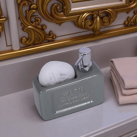 Ceramic Soap Dish & Dispenser