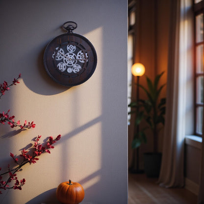 Wall Clock Moving Gear 6838A-B