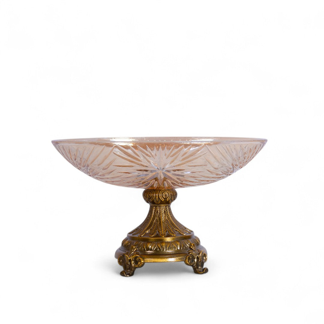 Golden Decorative Tray