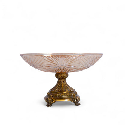 Golden Decorative Tray