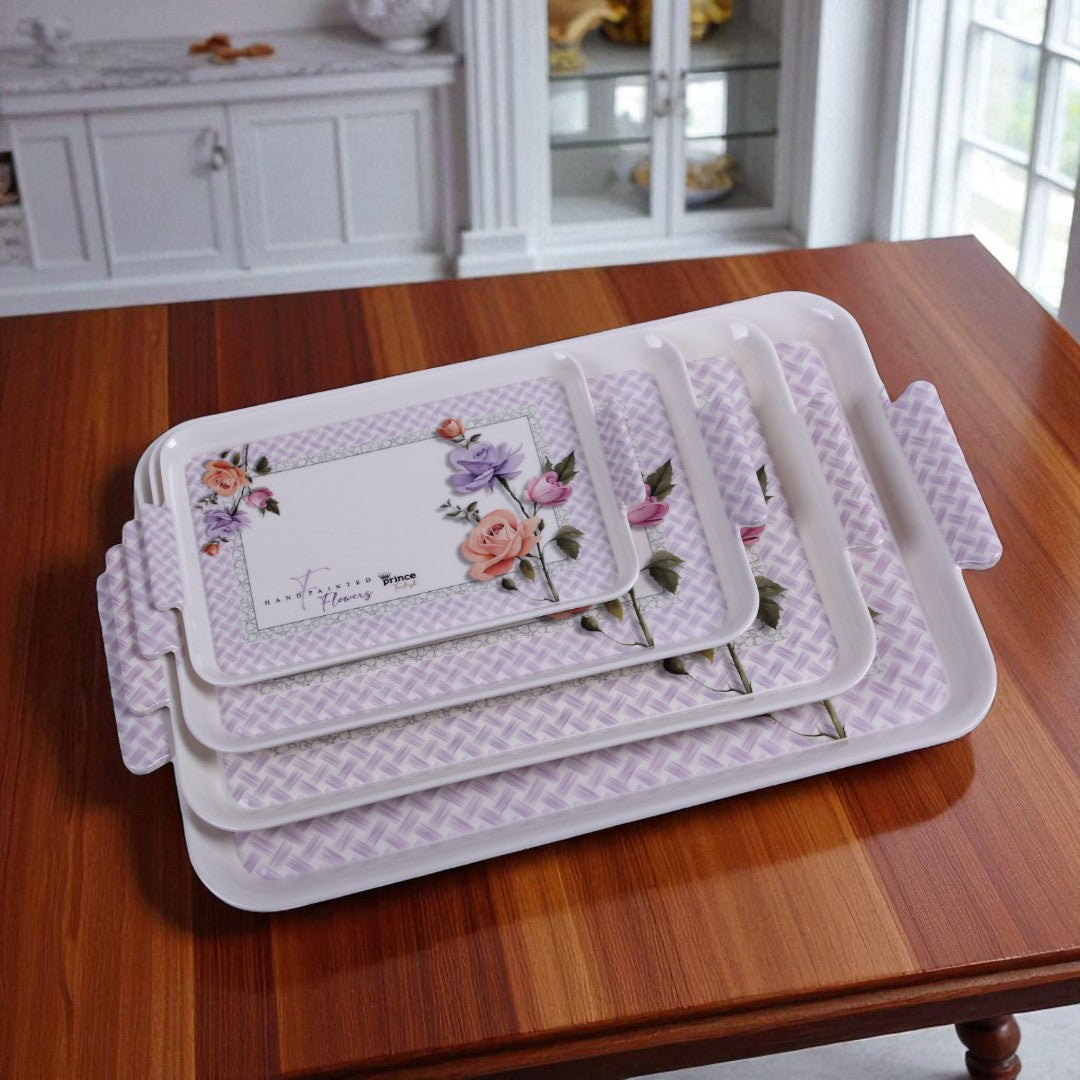 Turkish Tray Set 4Pcs