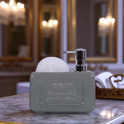 Ceramic Soap Dish & Dispenser