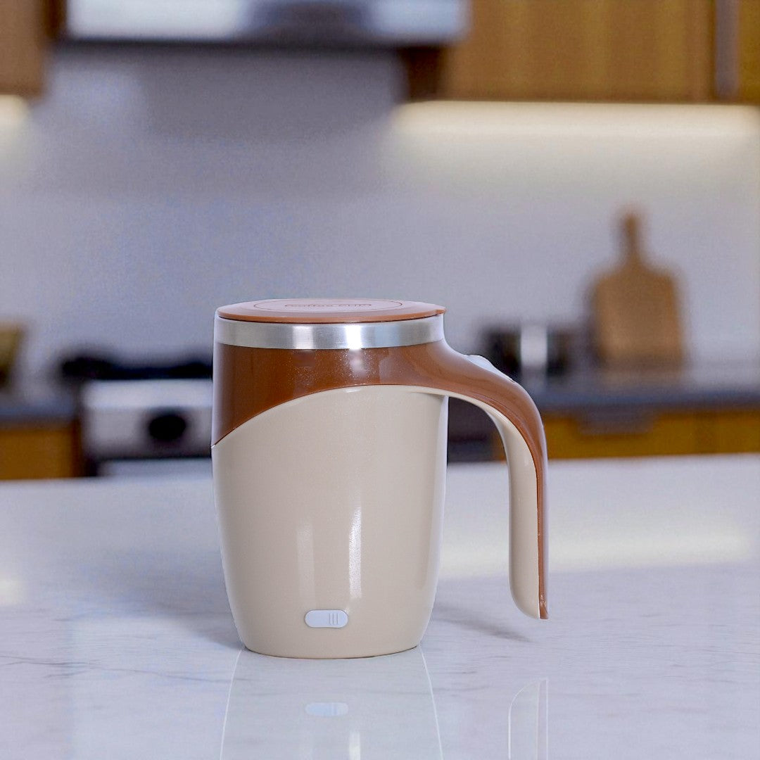 Self Stirring Mug with Lid