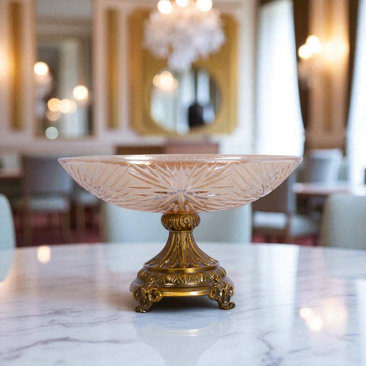Golden Decorative Tray
