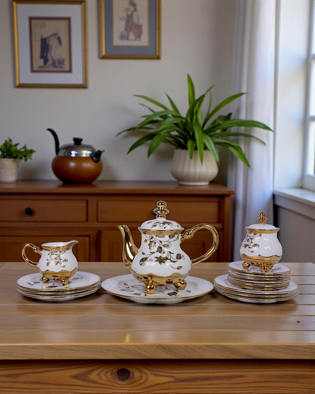 Tea Set Fancy 24PC 185