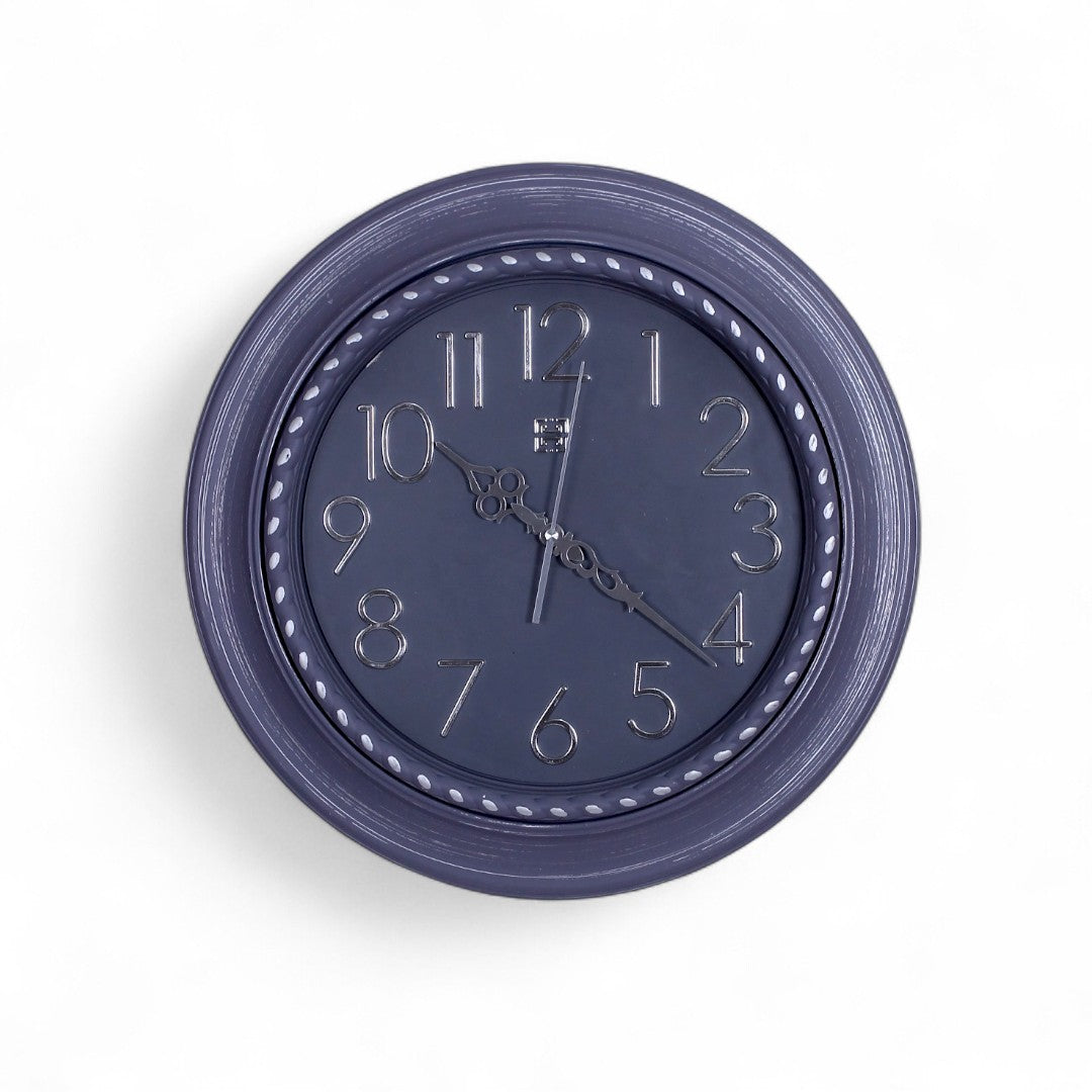Gray Wall Clock