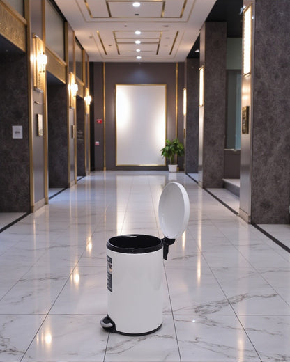 EKO Dust Bin EK9213-12L White