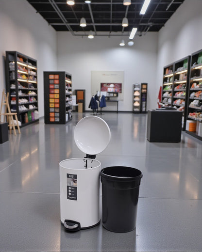 EKO Dust Bin EK9213-12L White