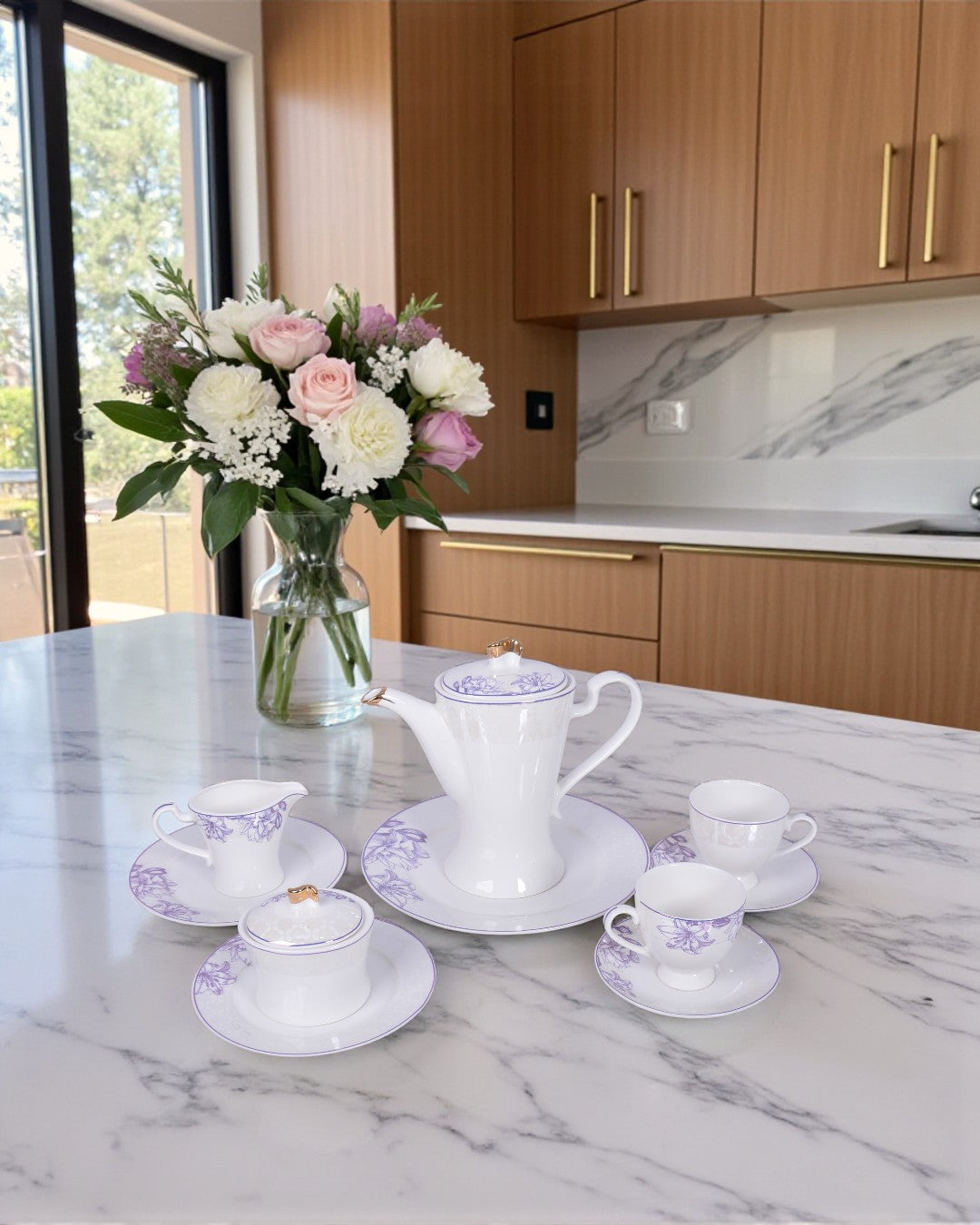 Tea Set Royal FQ Gold 24PC F271